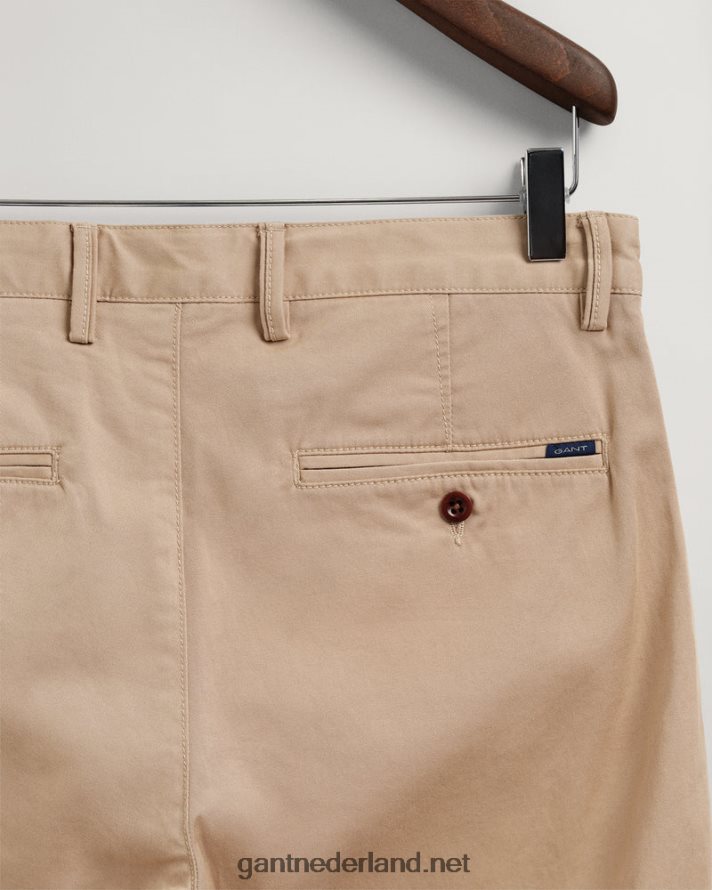 GANT jeugd donker kaki nieuwe chino voor tienerjongens R48460820