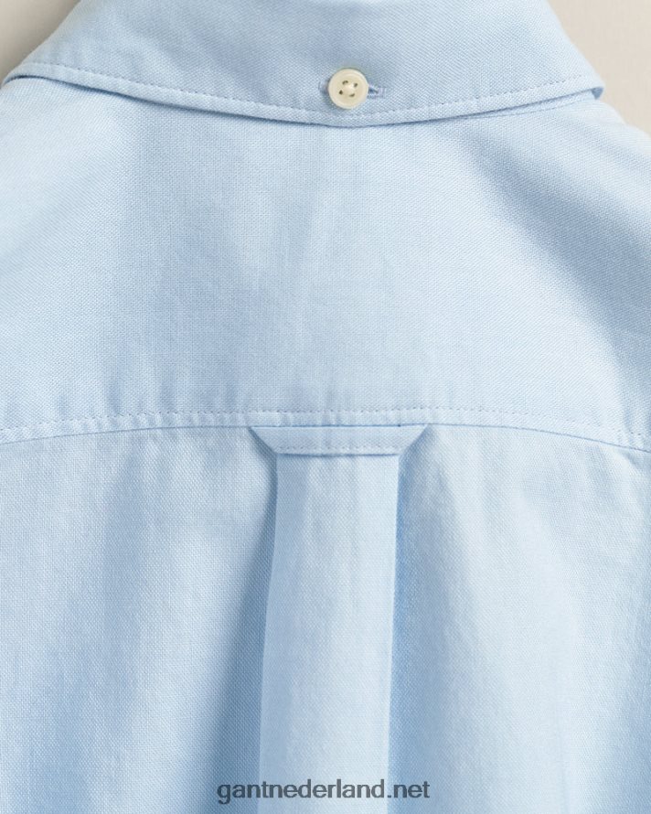 GANT jeugd capri blauw Oxford-overhemd uit het archief voor kinderen R48460836