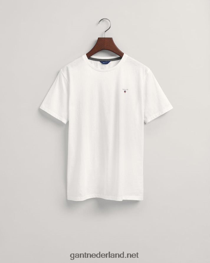 GANT jeugd wit tieners originele t-shirt R48460803