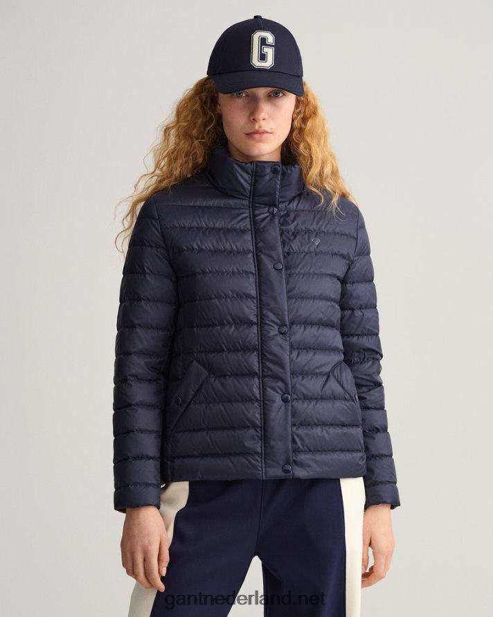 GANT vrouwen avond blauw licht donsjack R48460764