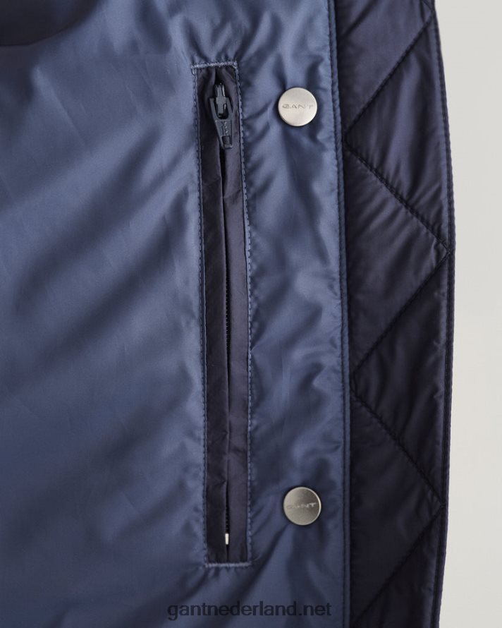 GANT vrouwen avond blauw licht donsjack R48460764
