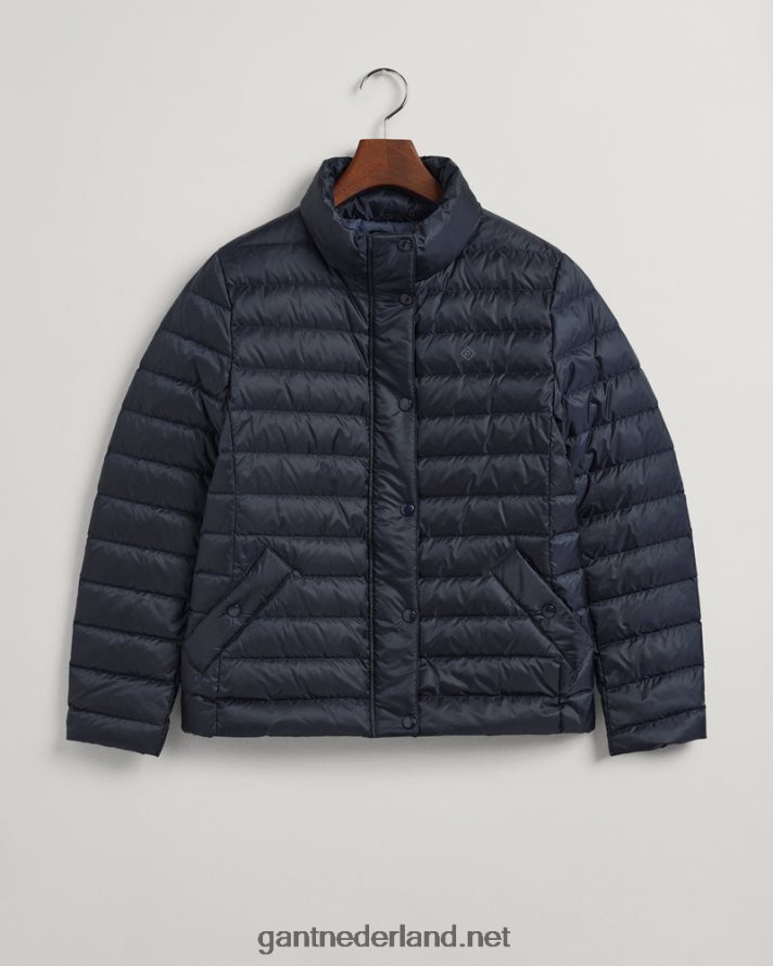 GANT vrouwen avond blauw licht donsjack R48460764