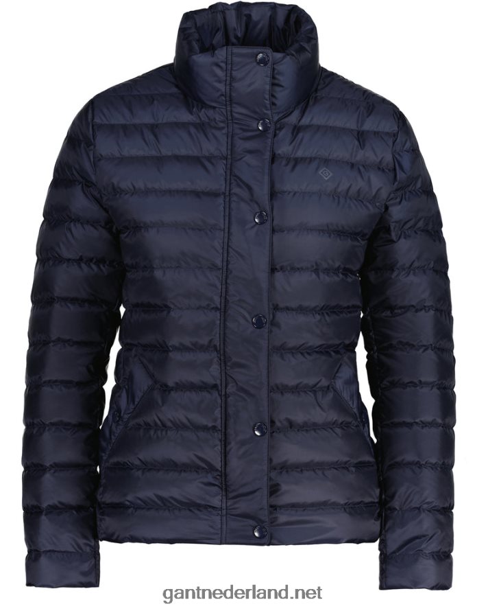 GANT vrouwen avond blauw licht donsjack R48460764