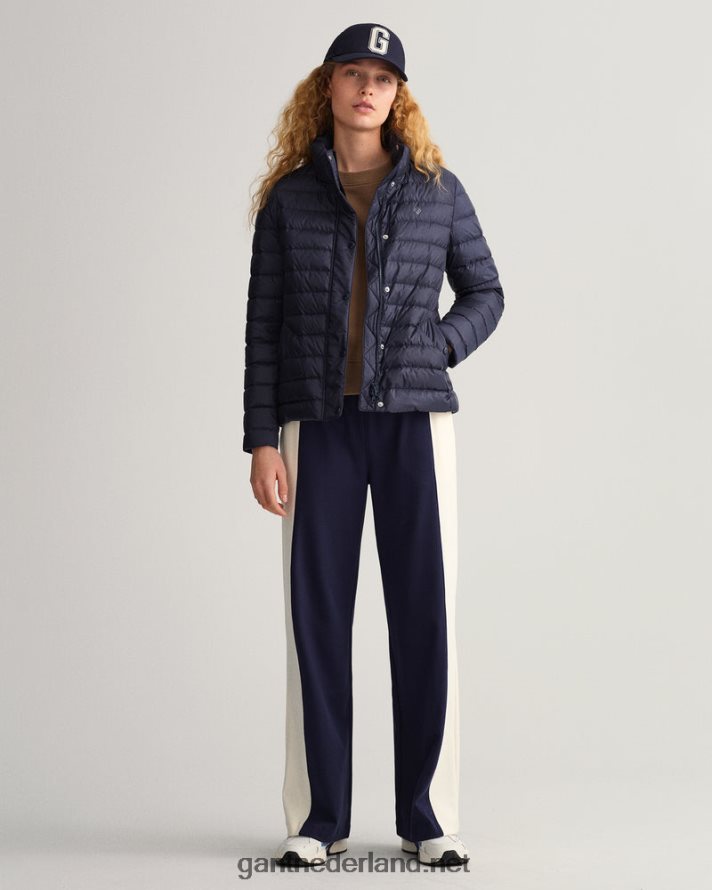 GANT vrouwen avond blauw licht donsjack R48460764
