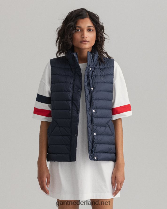GANT vrouwen avond blauw lichte bodywarmer R48460759
