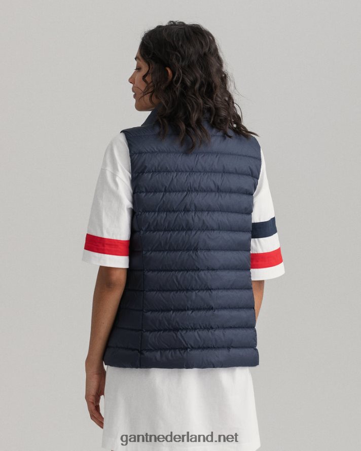 GANT vrouwen avond blauw lichte bodywarmer R48460759
