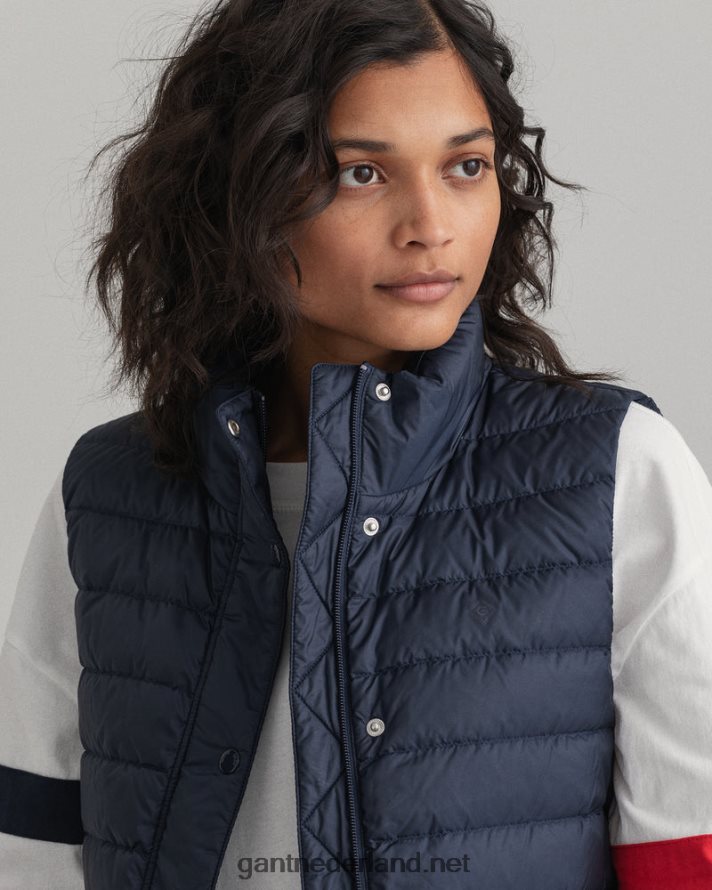 GANT vrouwen avond blauw lichte bodywarmer R48460759