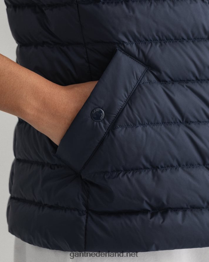 GANT vrouwen avond blauw lichte bodywarmer R48460759