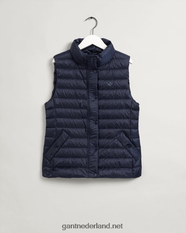 GANT vrouwen avond blauw lichte bodywarmer R48460759