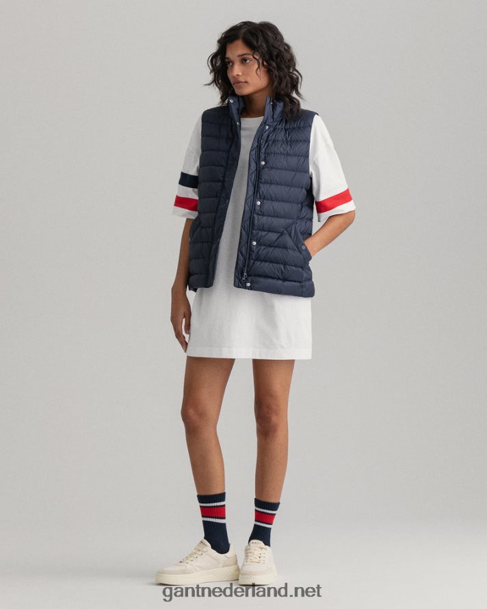 GANT vrouwen avond blauw lichte bodywarmer R48460759
