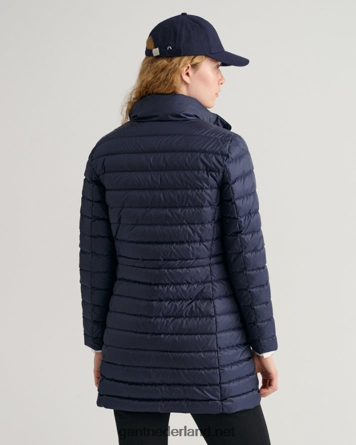 GANT vrouwen avond blauw lichte donsjas R48460762