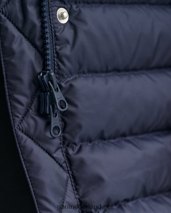 GANT vrouwen avond blauw lichte donsjas R48460762