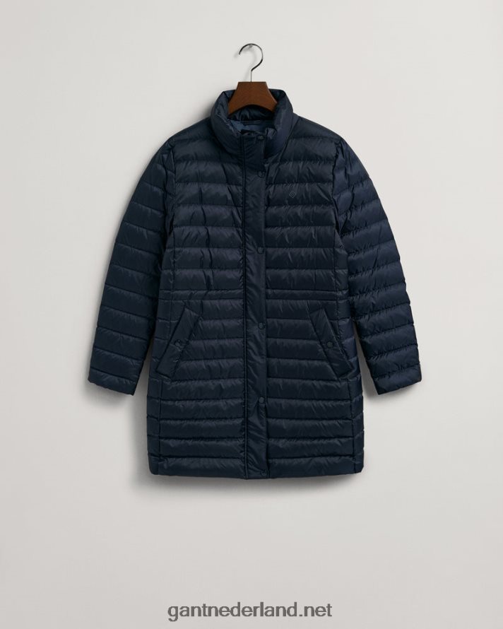 GANT vrouwen avond blauw lichte donsjas R48460762