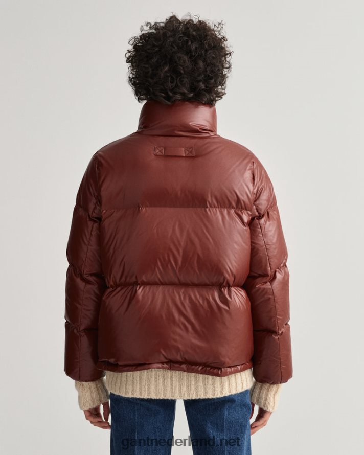 GANT vrouwen cacaoboon kort donsjack R48460749