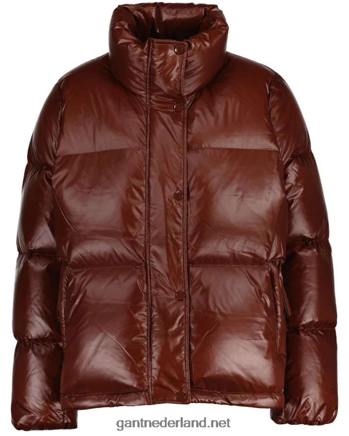 GANT vrouwen cacaoboon kort donsjack R48460749