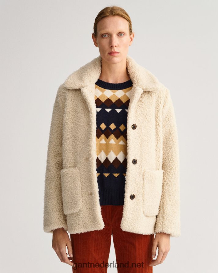 GANT vrouwen stopverf teddy jas R48460752