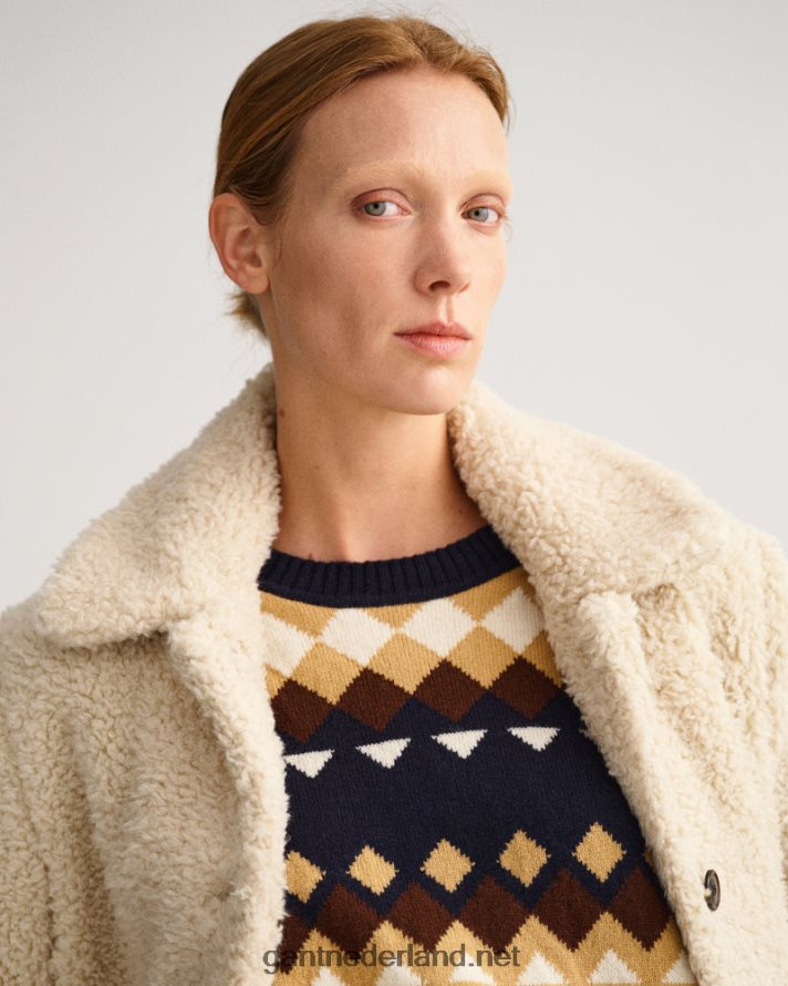 GANT vrouwen stopverf teddy jas R48460752