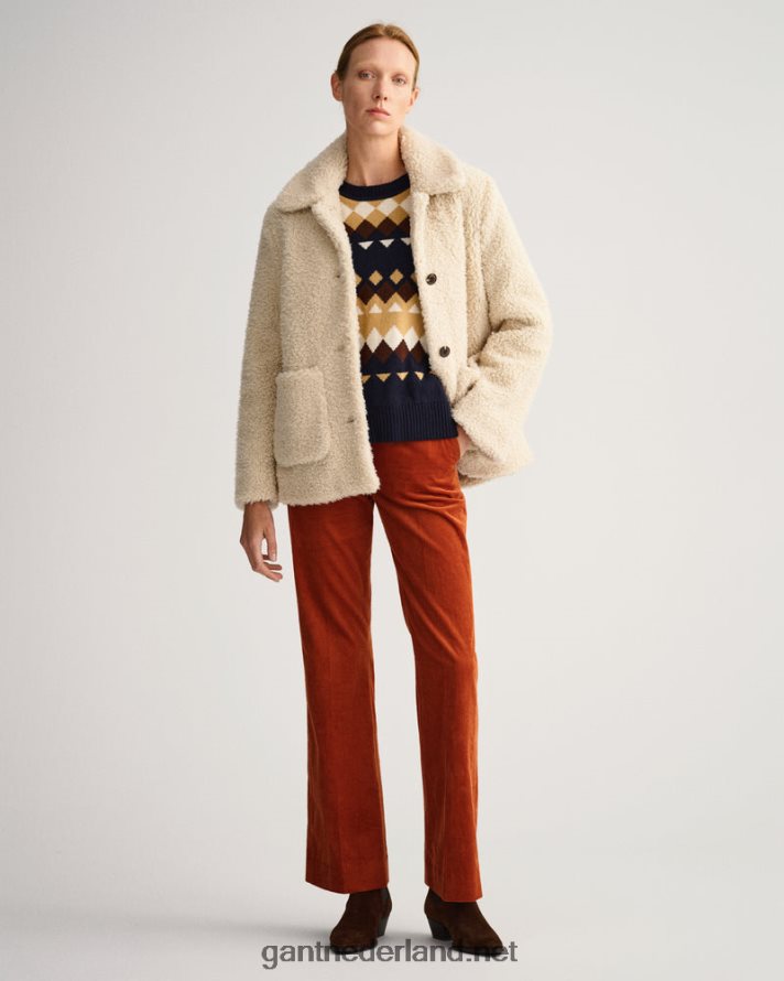 GANT vrouwen stopverf teddy jas R48460752