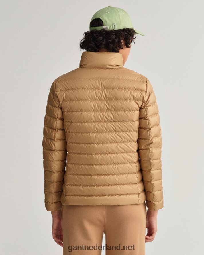 GANT vrouwen warme kaki licht donsjack R48460760