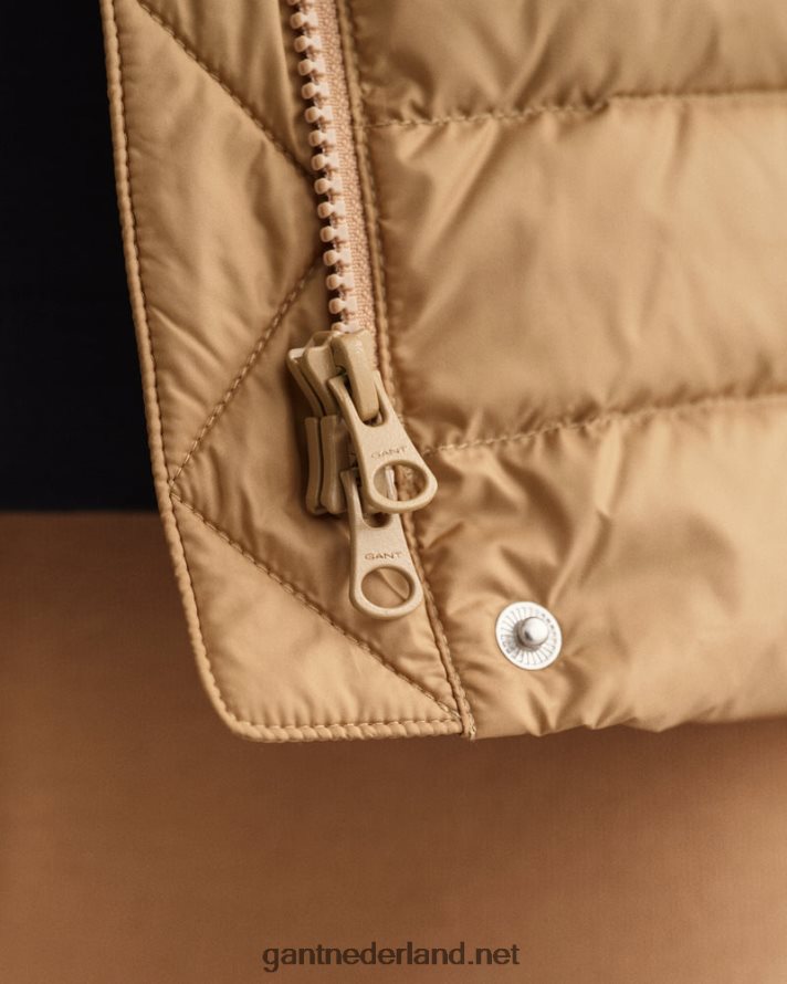 GANT vrouwen warme kaki licht donsjack R48460760