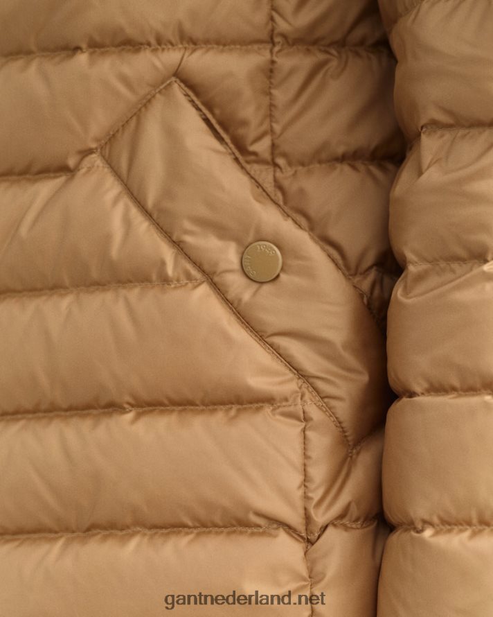GANT vrouwen warme kaki licht donsjack R48460760