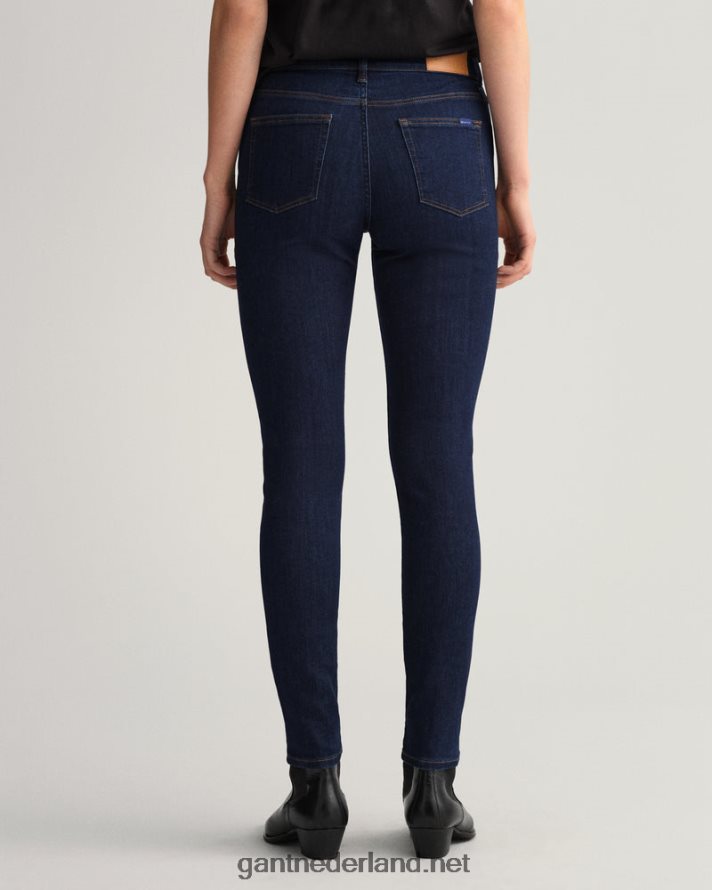 GANT vrouwen donkerblauw nella skinny indigo reisjeans R48460747