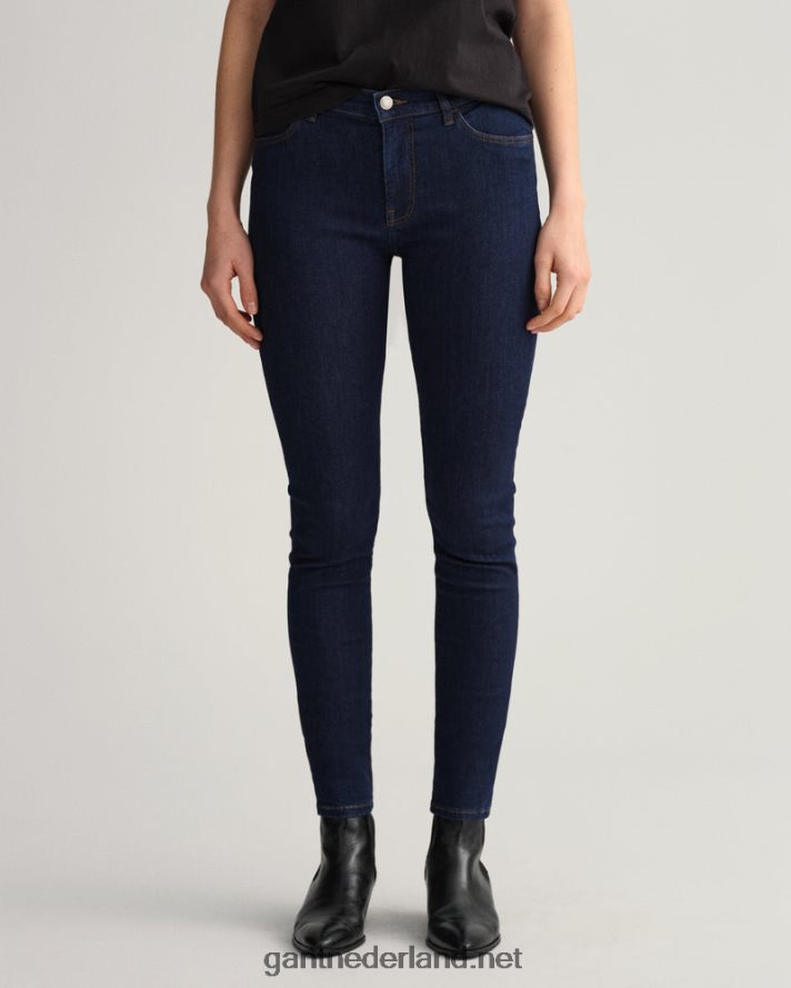 GANT vrouwen donkerblauw nella skinny indigo reisjeans R48460747