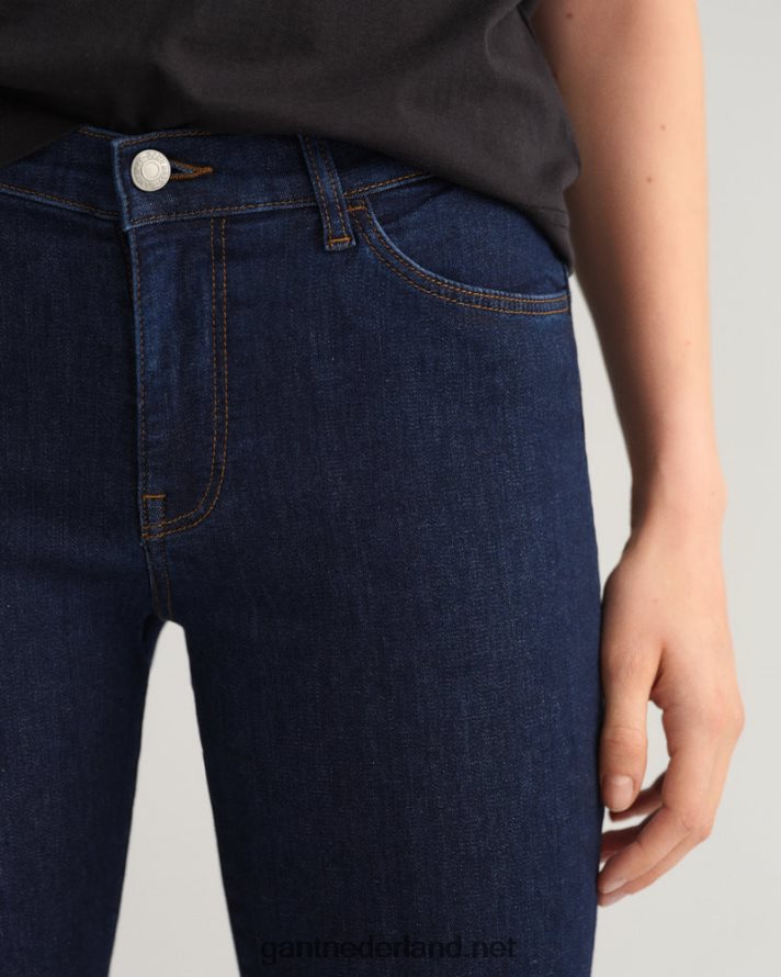 GANT vrouwen donkerblauw nella skinny indigo reisjeans R48460747
