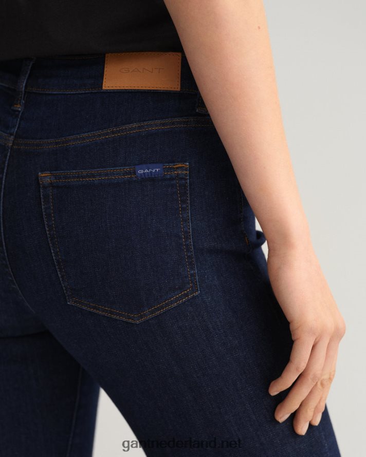 GANT vrouwen donkerblauw nella skinny indigo reisjeans R48460747