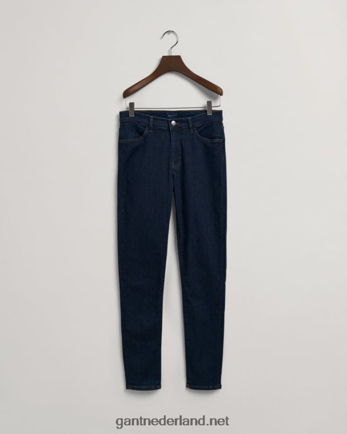GANT vrouwen donkerblauw nella skinny indigo reisjeans R48460747