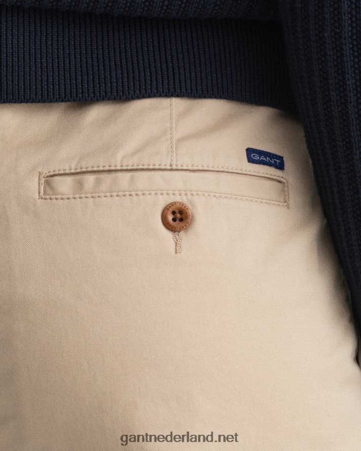 GANT vrouwen droog zand klassieke slim-fit chino van fryda R48460745