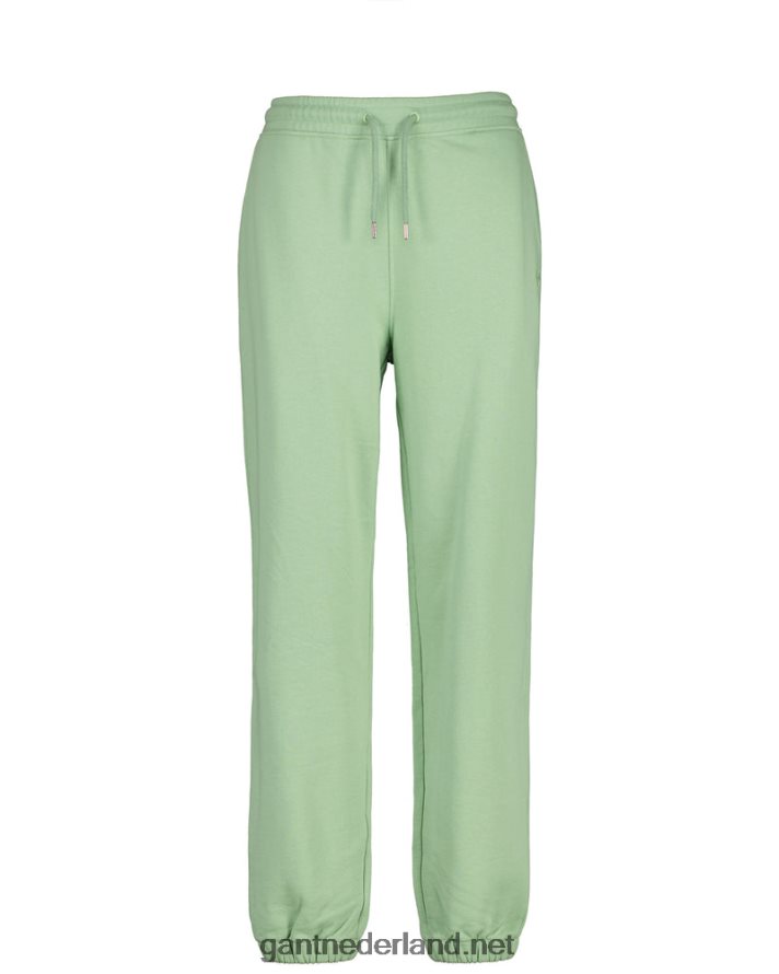 GANT vrouwen eucalyptus groen relaxte fit icon g essential joggingbroek R48460714