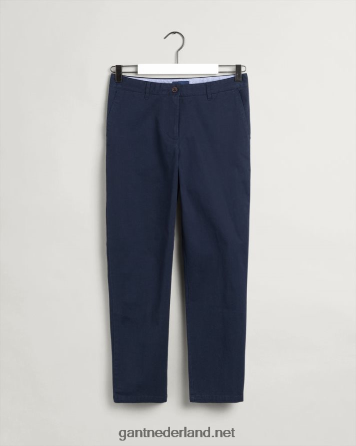 GANT vrouwen marinier klassieke slim-fit chino van fryda R48460748
