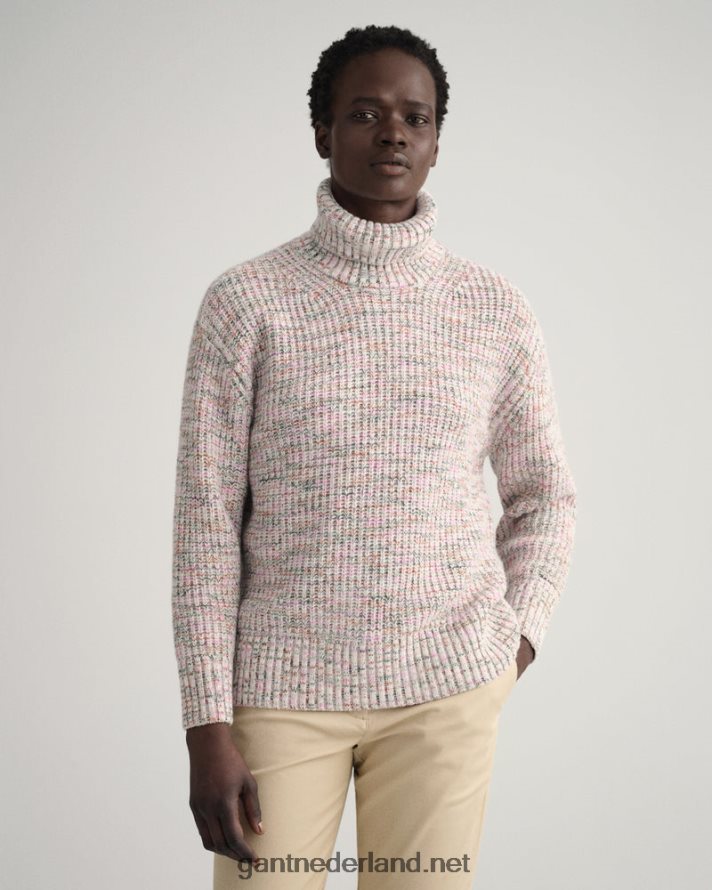 GANT vrouwen room veelkleurige coltrui R48460656