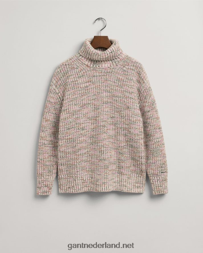 GANT vrouwen room veelkleurige coltrui R48460656