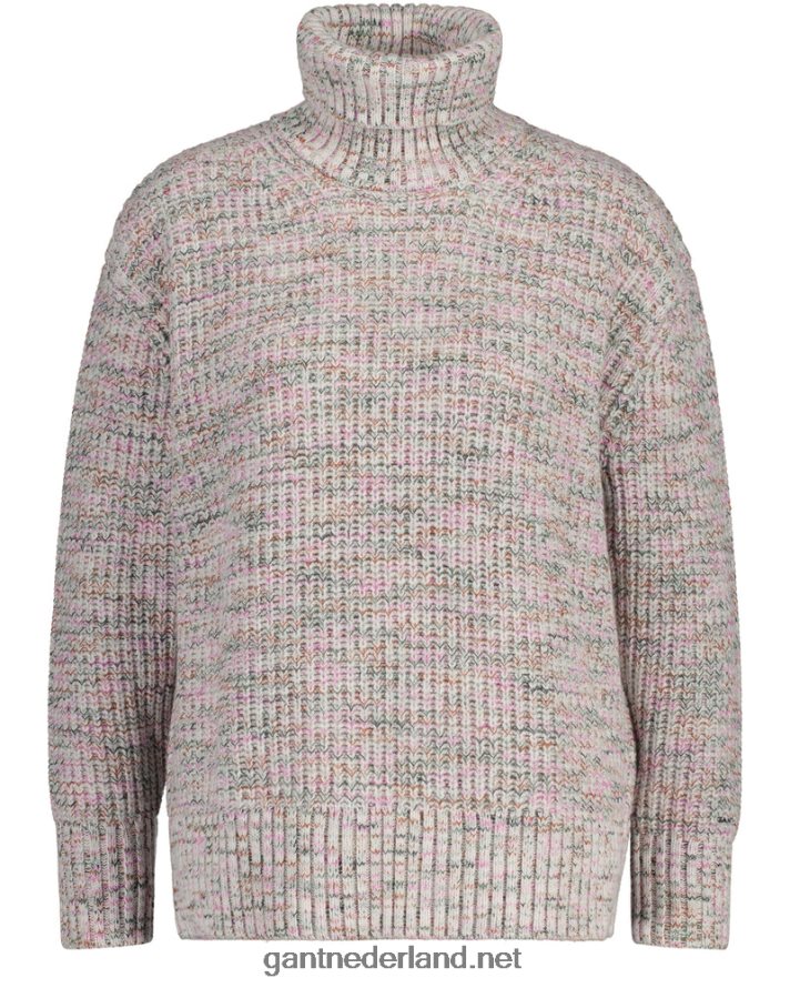 GANT vrouwen room veelkleurige coltrui R48460656