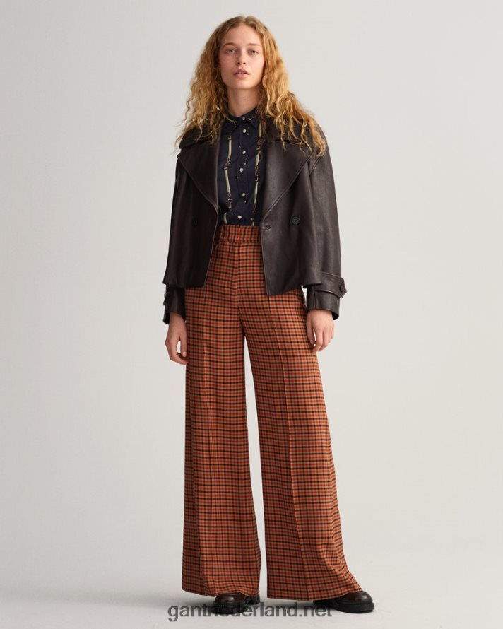 GANT vrouwen avond blauw Regular fit Amerikaans luxe katoenen voile overhemd R48460590