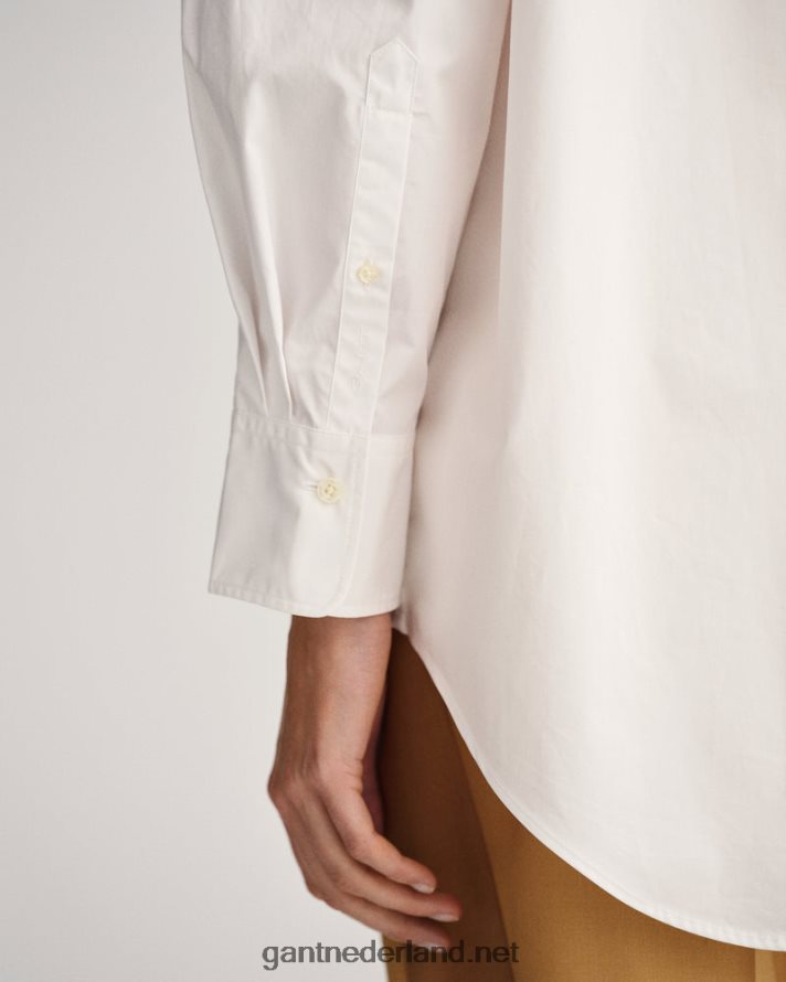 GANT vrouwen wit oversized overhemd R48460598