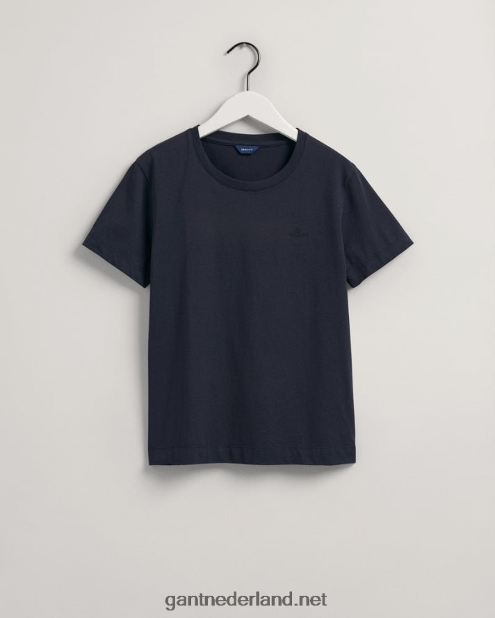 GANT vrouwen avond blauw origineel t-shirt R48460610