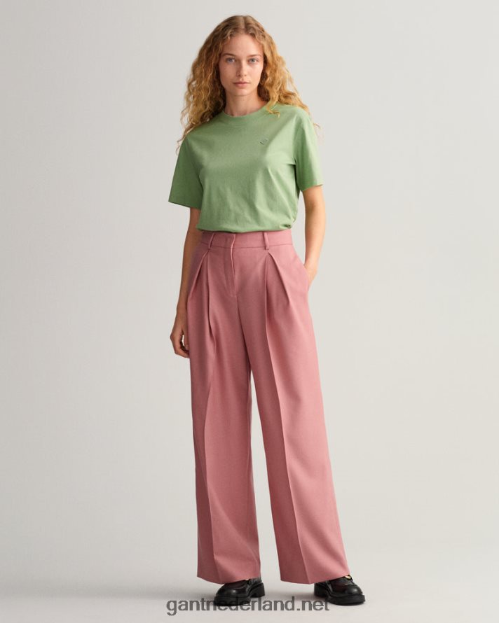 GANT vrouwen eucalyptus groen icon g essentieel t-shirt R48460603