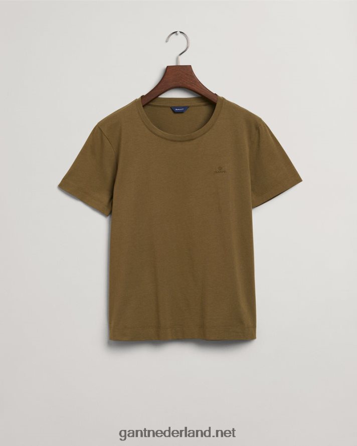 GANT vrouwen jagersgroen origineel t-shirt R48460628