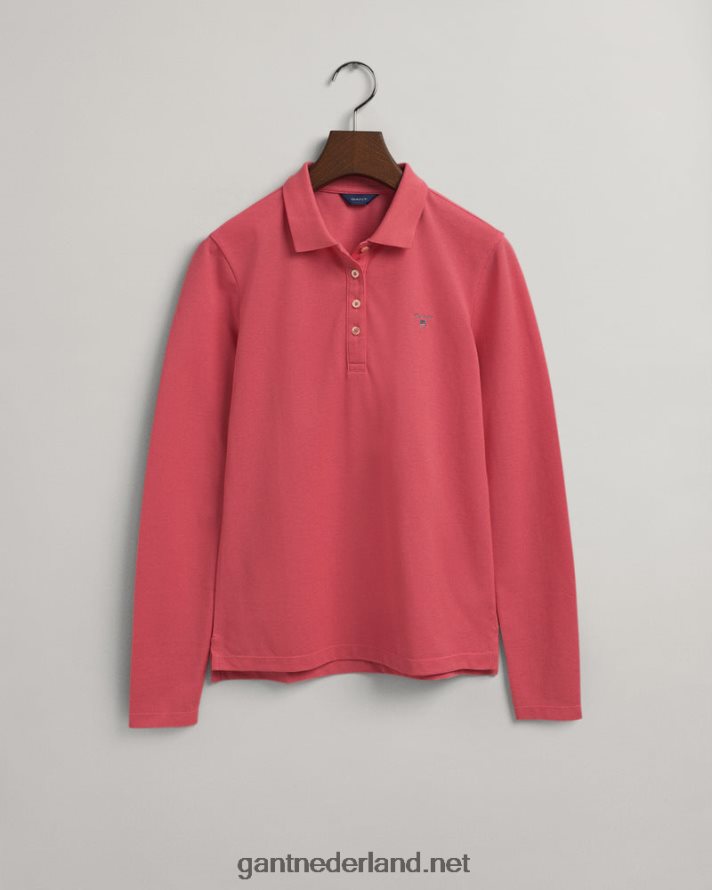 GANT vrouwen vervoering steeg origineel piqué poloshirt met lange mouwen R48460626