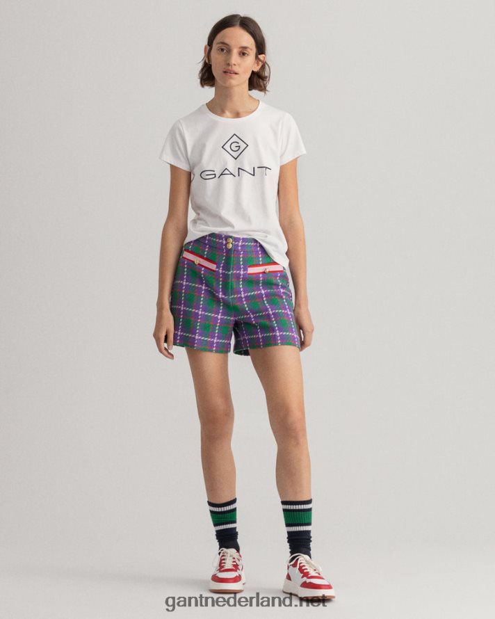 GANT vrouwen wit T-shirt met logo R48460639