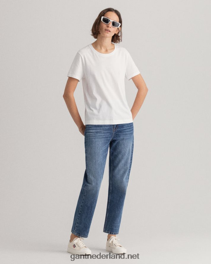 GANT vrouwen wit origineel t-shirt R48460617