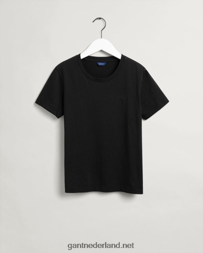 GANT vrouwen zwart origineel t-shirt R48460616