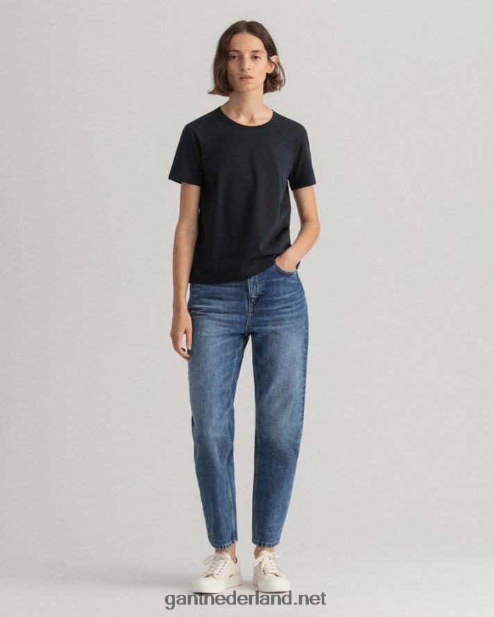 GANT vrouwen zwart origineel t-shirt R48460616
