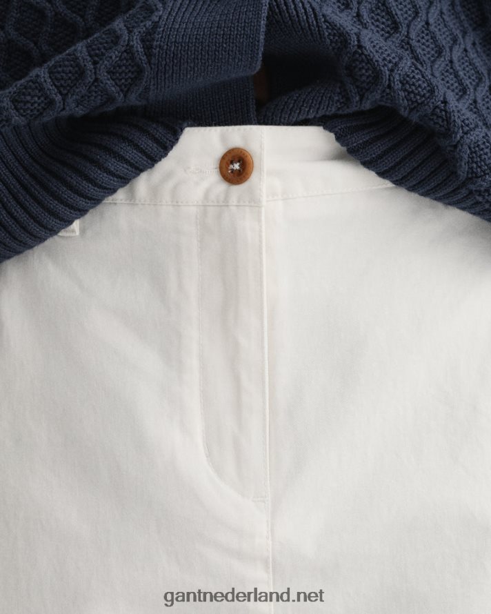 GANT vrouwen eierschaal slim fit klassieke chino rok R48460650