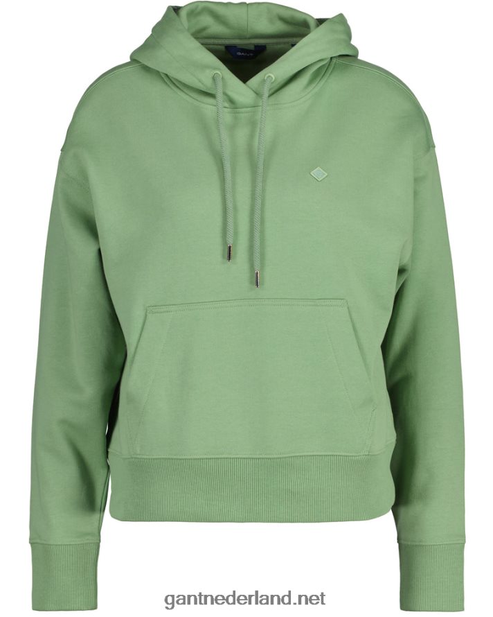 GANT vrouwen eucalyptus groen icon g essentiële hoodie R48460716
